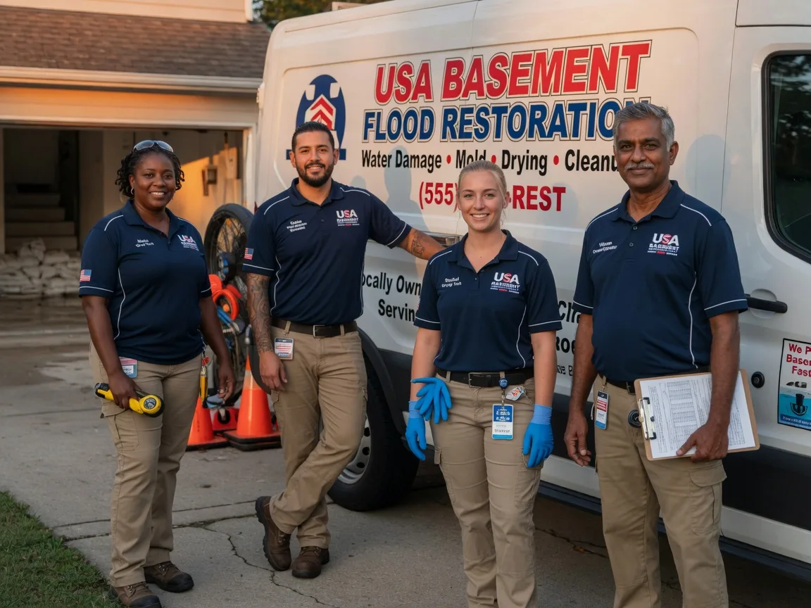 Basement Flood Cleanup company in Novice, TX