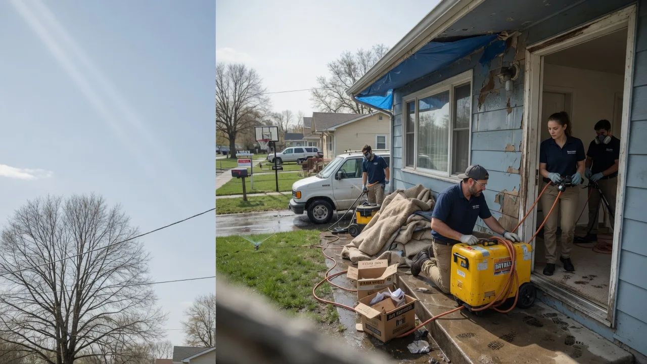 Basement Flood Cleanup in Novice, TX near me